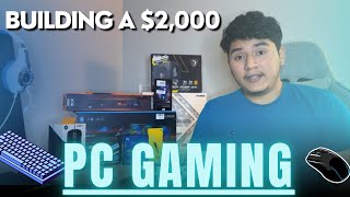 My 2000 dollar Gaming PC is Finished  Setup 2024 [upl. by Ayyn]