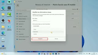 Comment créer un Point daccès WiFi sur PC Windows 11 [upl. by Zelazny10]