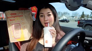 Chit Chat amp Eat With Me  MCDONALDS MUKBANG [upl. by Milford]