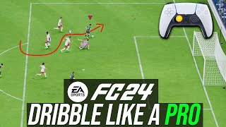 EA FC 24  The Dribbling Technique Pros Dont Want You To Know About  All Dribbling Techniques [upl. by Artemis]