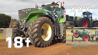 18t Freie Klasse ist der XERION auch 2018 vor Fendt 1050 Vario Klein Vollstedt Trecker Treck BATTLE [upl. by Eissej]