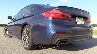 Pure Sound 2018 BMW M550i xDrive Start Up Revs Acceleration [upl. by Artemas]