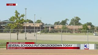 Several schools put on lockdown after threat [upl. by Geanine490]