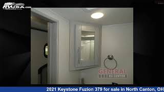 Spectacular 2021 Keystone Fuzion 379 Toy Hauler RV For Sale in North Canton OH  RVUSAcom [upl. by Sears]