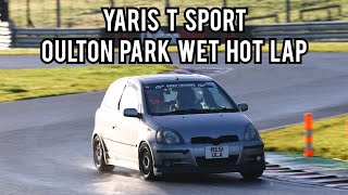 Yaris T Sport Oulton Park Wet Hot Lap 2304 [upl. by Nivled202]