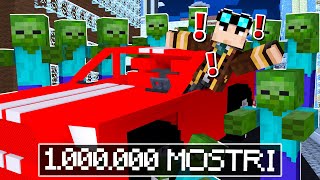 FUGA DA 1000000 ZOMBIE Minecraft Invasione 2 Ep5 [upl. by Eceirahs]