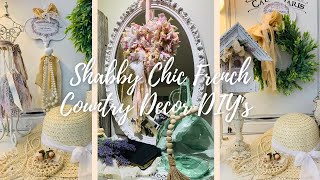 SHABBY CHIC FRENCH COUNTRY FARMHOUSE DIYS SHABBY CHIC THRIFT FLIPS amp COLLAB [upl. by Airetak]