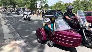 Harley Days Dresden 2023  Ausfahrt [upl. by Bergeman571]