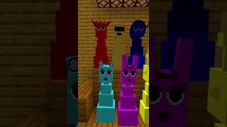 EL CONCIERTO DE LOS SPRUNKI SALE MAL shorts minecraft smilingcritters catnap sprunki [upl. by Ahsykal]