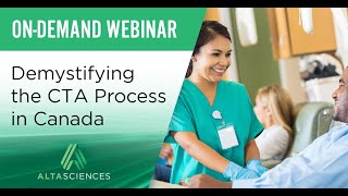 Webinar — Comparing CTA Submission EMAHealth Canada to IND Applications FDA for Phase I Trials [upl. by Steele]