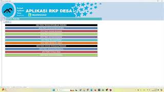 TUTORIAL APLIKASI RKP DESA TERBARU MUDAH CEPAT [upl. by Henry]