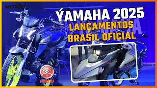 Lançamentos Yamaha 2025 OFICIAL  Lander FZ25 NMax Factor 150 [upl. by Auoh564]