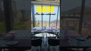 See what happened at the best sea side fine dine restaurant 😲😍 shorts viral travel [upl. by Lamahj]