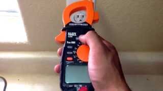 How to use a Klein Tools Multimeter SIMPLE [upl. by Jeraldine333]