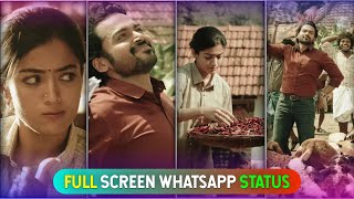 ✨ Kontega Chusina Song😍🎊🎶Full Screen Vertical WhatsApp Status 💖 Rashmikamandanna Karthi ❤ [upl. by Eltrym]