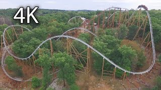 Powder Keg offride 4K Silver Dollar City [upl. by Eejan800]