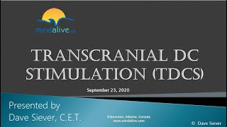 Transcranial DC Stimulation Physiology and Clinical Applications [upl. by Adiene463]