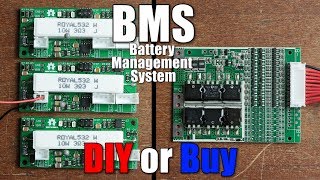 BMS Battery Management System  DIY or Buy  Properly protecting LiIonLiPo Battery Packs [upl. by Aled]