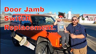 How To Change The Door Jamb Switch On A Jeep Cherokee XJ [upl. by Perlman324]