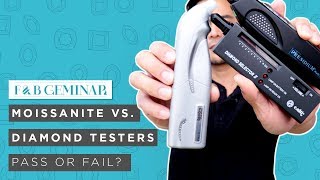 Moissanite v Diamond Testers Pass or Fail [upl. by Osrit]