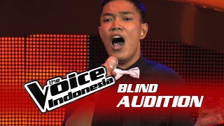 Iskandar quotI Cant Let Goquot  The Blind Audition  The Voice Indonesia 2016 [upl. by Annirtak]