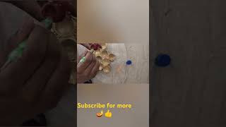 Handmade Diya stand using old diyas 🪔diwali diwali2k24 diya diyastand [upl. by Avahc]