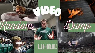 COLLEGE VLOG yes girls volleyball cookies chicks   University of Hawaii at Manoa [upl. by Notserp]