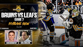 LIVE Bruins vs Leafs Game 7 Postgame Show [upl. by Adamok783]