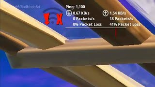 1100 Ping In Fortnite [upl. by Kahlil]