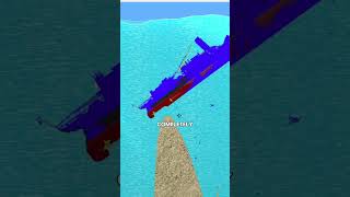 The RMS Lusitania Vs A Tsunami Vs A HUGE Underwater Spike Floating Sandbox [upl. by Skipp]