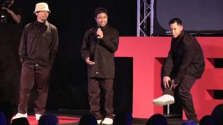 Impossible to possible then probable  The Jabbawockeez  TEDxIronwoodStatePrison [upl. by Courtney909]