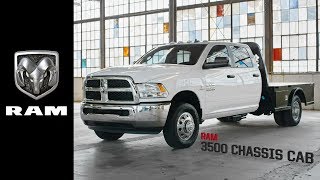 2018 Ram 3500 Chassis Cab  Product Features [upl. by Eiramlatsyrk]