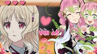 Diabolik Lovers react to Yui as Mitsuri Kanroji [upl. by Cocke347]