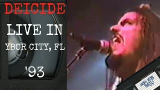 Deicide Live in Ybor City FL May 5 1993 FULL CONCERT [upl. by Nimocks]