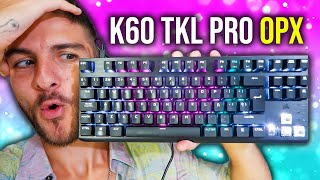 CORSAIR K60 PRO TKL OPX 🧿 Switches ÓPTICOS HOT SWAPPABLE ¿Qué más quieres [upl. by Neelrahc]