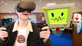 Job Simulator on the Oculus Quest VR GameplayCommentary [upl. by Gahl]