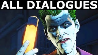 Joker Gives Bruce The Virus  All Dialogues  BATMAN Season 2 The Enemy Within Episode 5 [upl. by Irek126]