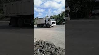 the big dump truck deliveredwhitesand deleverytruck Philippines mindanao [upl. by Queridas]