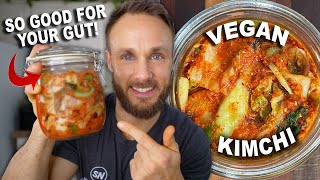 How To Make Vegan Kimchi At Home  Easy amp Delicious [upl. by Judon915]