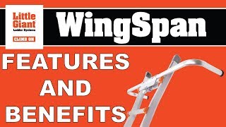 Little Giant Ladders  WingSpan  Features and Benefits [upl. by Ennovyhs]