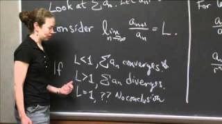 Ratio Test for Convergence  MIT 1801SC Single Variable Calculus Fall 2010 [upl. by Horatius117]