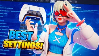 NEW BEST Console Controller SETTINGS amp Sensitivity  0 DELAY TIPS for Fortnite Chapter 5 [upl. by Etnomed]