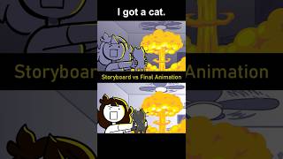 Storyboard vs Animation I got a cat shot 15 [upl. by Otrebireh]