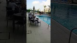 Arabian Park Dubai 🇦🇪  Pool 🏊‍♀️ View rotana rotanahotel [upl. by Daryl]