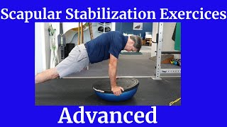 Scapular Stability Exercises Advanced [upl. by Kozloski]