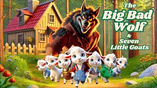 The Big Bad Wolf amp Seven Little Goats  Bedtime Stories  Fairy Tales for Kids [upl. by Powers]