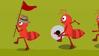 The Ants Go Marching  Kids Songs  Nursery Rhymes for Kids [upl. by Adnert]