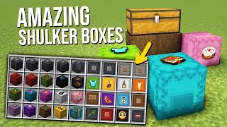 AMAZING Shulker Boxes as seen on HermitCraft ShulkerPlus Mod [upl. by Bui593]