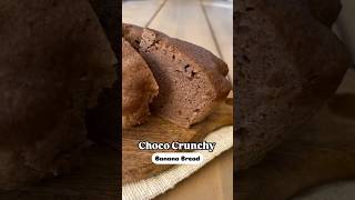 Choco crunchy banana bread [upl. by Nirhtak844]