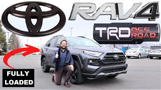 2023 Toyota RAV4 TRD OffRoad Honestly Really Cool For A RAV4 [upl. by Kemppe]